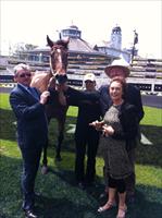 Phil and Anna Duggan with their horse Leebaz... Happy Birthday Phil...